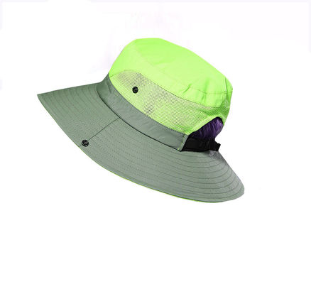 Mesh Outdoor Fisherman Hat Lightweight respirável 54cm para crianças