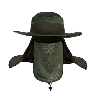 Chapéu UV da proteção dos chapéus do Sun das mulheres exteriores de 60cm com tampa do pescoço