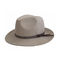 Do fedora feito sob encomenda de lãs dos homens 100% dos chapéus do fedora do vaqueiro do OEM chapéus macios desproporcionados