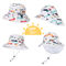 Do chapéu respirável de pouco peso da cubeta de UPF proteção UV para crianças das crianças
