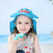 Cor azul da borda larga dos chapéus UPF 50+ da cubeta das anti crianças UV animais