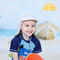 As crianças da placa da nadada batem a praia que do tampão do algodão as crianças uv do verão jogam chapéus Upf 50+