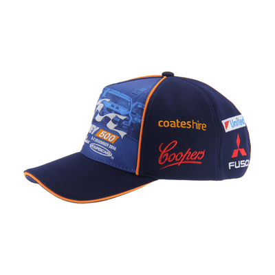 Cinco painéis de corrida, bonés de beisebol, logotipo de bordados, moda