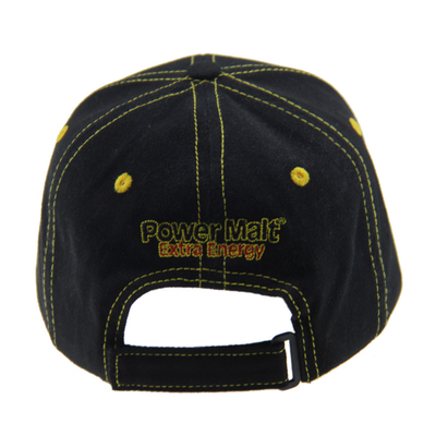 Capuz de basebol de borda curva de algodão de 6 painéis de baixo perfil