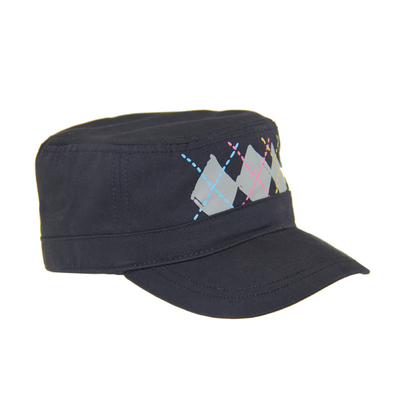 Homens Mulheres Chapéu de Basebol Militar ao ar livre Cotton Flat Top Army Cap OEM ODM
