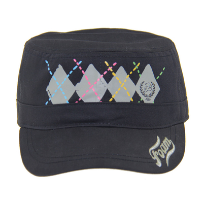 Homens Mulheres Chapéu de Basebol Militar ao ar livre Cotton Flat Top Army Cap OEM ODM