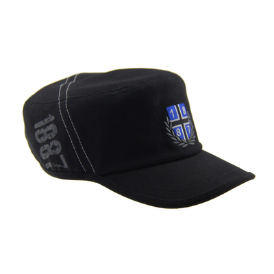 Chapéu de cadete militar de exterior durável Chapéu militar adaptado Custom bordado