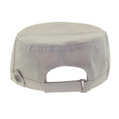 Capuz de cadete militar ajustável com fecho de velcro