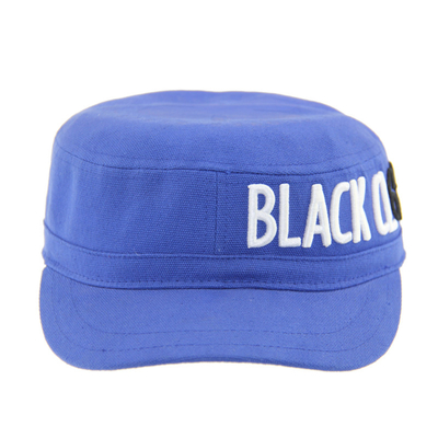 SGS Caps Militares em Lantejoulas Azuis Embroidery Casual Embroidered Caps Militares OEM Printing