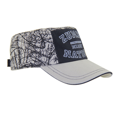 Personalização Chapéu de cadete bordado verde Ajustável Outdoor Moderno