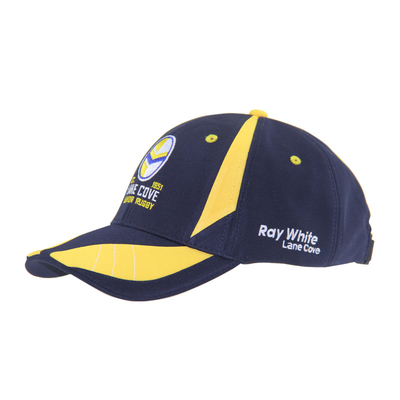Chapéus de beisebol de corrida de poliéster de sublimação otomana com logotipo de bordado plano