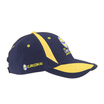 Chapéus de beisebol de corrida de poliéster de sublimação otomana com logotipo de bordado plano