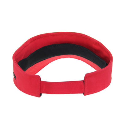 Adulto algodão Visor de praia masculino 3D bordados Mulheres chapéus de sol de golfe personalizáveis