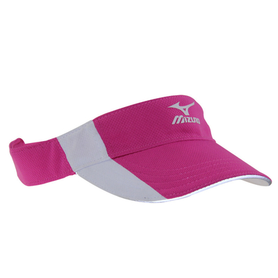Logotipo refletor Visor solar Caps Polymesh Esporte Visor solar Chapéu respirável