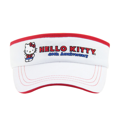 Capa de visor de sol de peso leve para crianças Caps de visor de sombra de sol branco Chapéu de visor de sol fechamento ajustável