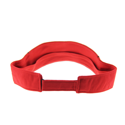 Frentes de tubulação de contraste ajustáveis Visor solar masculino Caps Design elegante