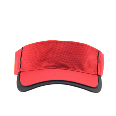 Frentes de tubulação de contraste ajustáveis Visor solar masculino Caps Design elegante