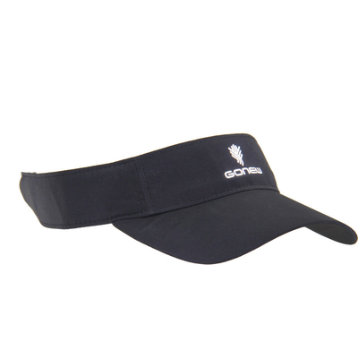 Visor solar esportivo feminino de microfibra de peso leve com impressão refletora