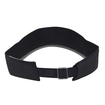 Visor solar esportivo feminino de microfibra de peso leve com impressão refletora