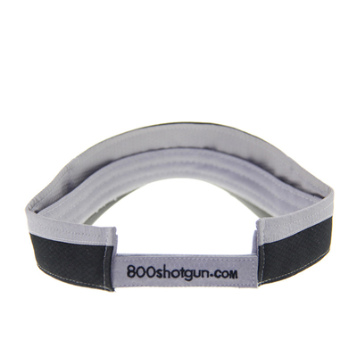 Verão Polymesh bordados Esportes Visor de Sol Caps com Pico Precurvado