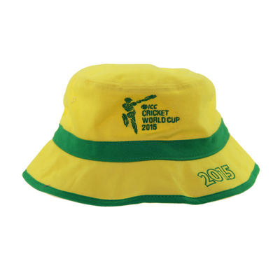 Personalização Chapéu de balde de pescador Chapéu de balde de equipe de algodão escovado