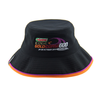 Chapéus de balde de pescadores otomanos de alta qualidade bordados personalizáveis
