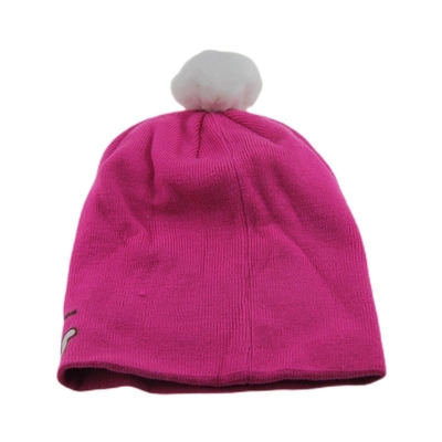 Chapéus de boné acrílico confortáveis Chapéus de boné personalizados impressos Pom Pom On Top