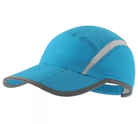 Chapéu de beisebol dobrável de moda com faixa refletora