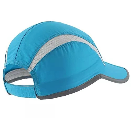 Chapéu de beisebol dobrável de moda com faixa refletora