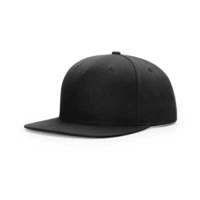Snapback frontal personalizado 5 chapéus de painel Pico plano Snapback de perfil médio