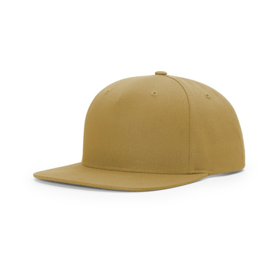 Snapback frontal personalizado 5 chapéus de painel Pico plano Snapback de perfil médio