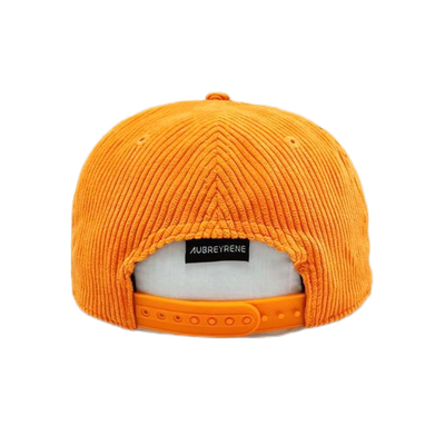 Unisex Construído 6 Painel Snapback Chapéu Corduroy Pico plano Profil médio Snapback