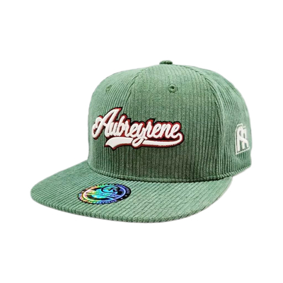 Unisex Construído 6 Painel Snapback Chapéu Corduroy Pico plano Profil médio Snapback
