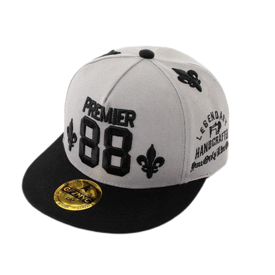 Capuz de Basebol 3D de bordado de lã durável 5 painéis Snapback Capuz de Basebol personalizável