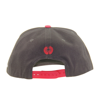 2 tons painéis frontais de algodão Snapback Cap Custom bordado 5 chapéus de painel elegante