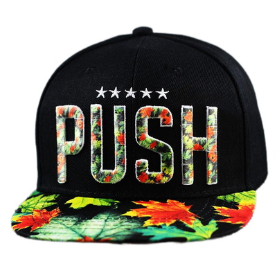 Chapéus de beisebol de moda com padrão de impressão de sublimação personalizado