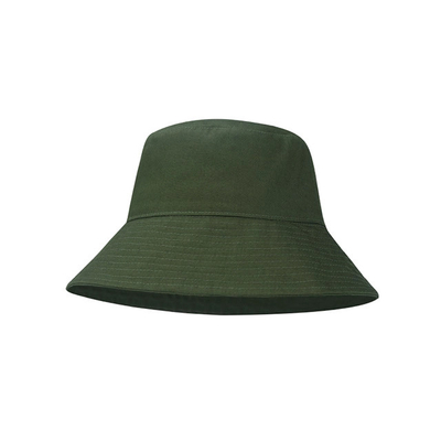 100% algodão orgânico chapéus de balde de pescador protecção solar para o exterior