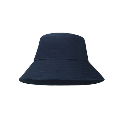 100% algodão orgânico chapéus de balde de pescador protecção solar para o exterior