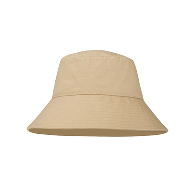 100% algodão orgânico chapéus de balde de pescador protecção solar para o exterior