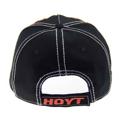 Visor pré-curvado Borracha de algodão Baseball Cap 5 Panel Homens Caça Baseball Hat