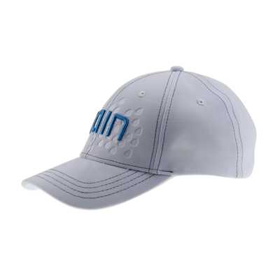 Capuz de basebol casual personalizável com logotipo em relevo 100% poliéster