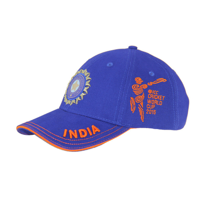 Capuz de basebol de algodão de qualidade durável bordado para o exterior, chapéu de basebol masculino/mulher para críquete