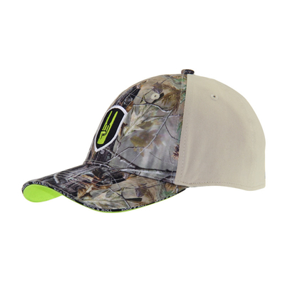 Capacetes de Basebol Camuflagem 6 Painéis Estilizado Bordado Capacetes de Caça Camuflados