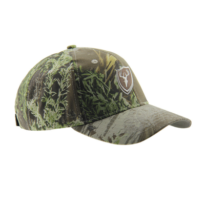 6 Painéis de Camuflagem Bordados Chapéus de Beisebol ao ar livre, chapéus de caça ajustáveis de baixo perfil unisex