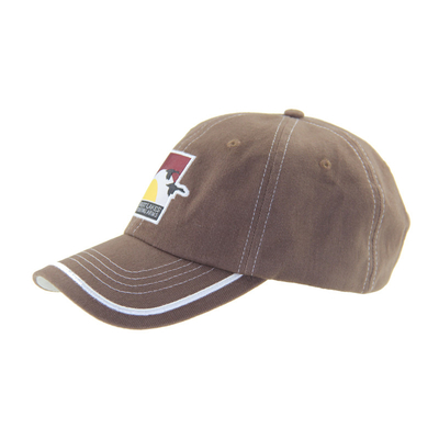 Embroidery de algodão clássico Caps de beisebol ao ar livre 6 painel construído