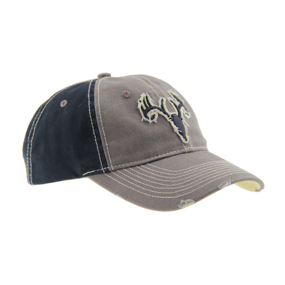 Chapéus de beisebol vintage de borda curva, de aflição, de lavagem, chapéus de beisebol personalizáveis.