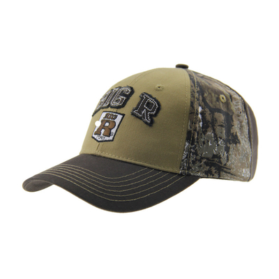Chapéu de basebol de logotipo personalizado Chapéus de basebol unisex com fecho ajustável de velcro