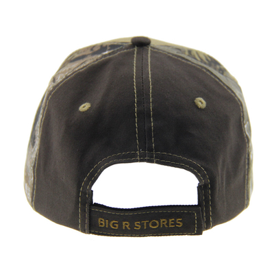 Chapéu de basebol de logotipo personalizado Chapéus de basebol unisex com fecho ajustável de velcro