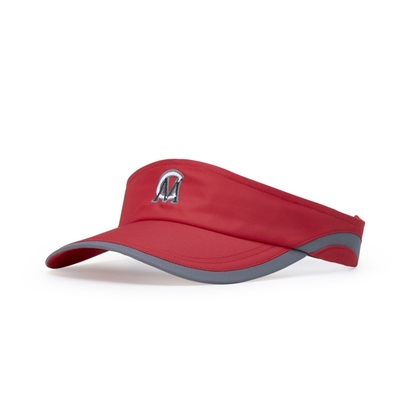 Personalização Tecido leve Visor de sol Caps Visor de corrida chapéu