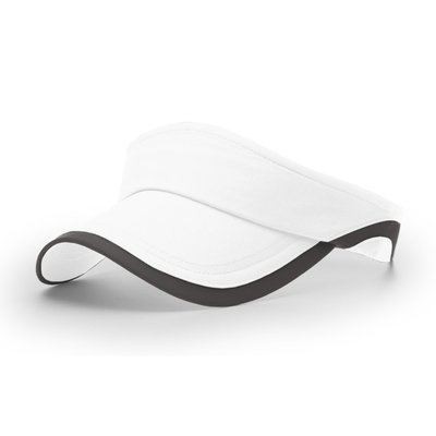 Personalização Tecido leve Visor de sol Caps Visor de corrida chapéu